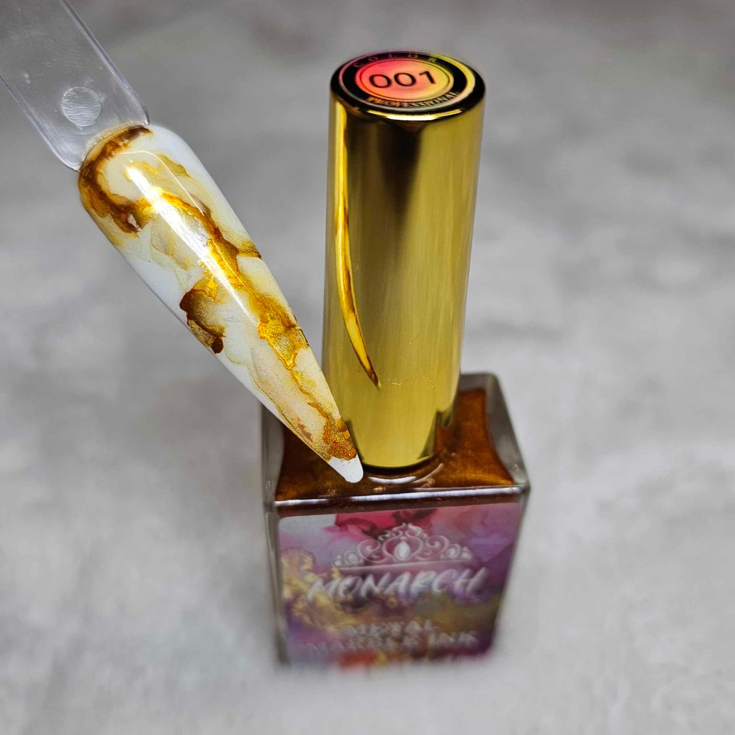 Metal Marble Inks