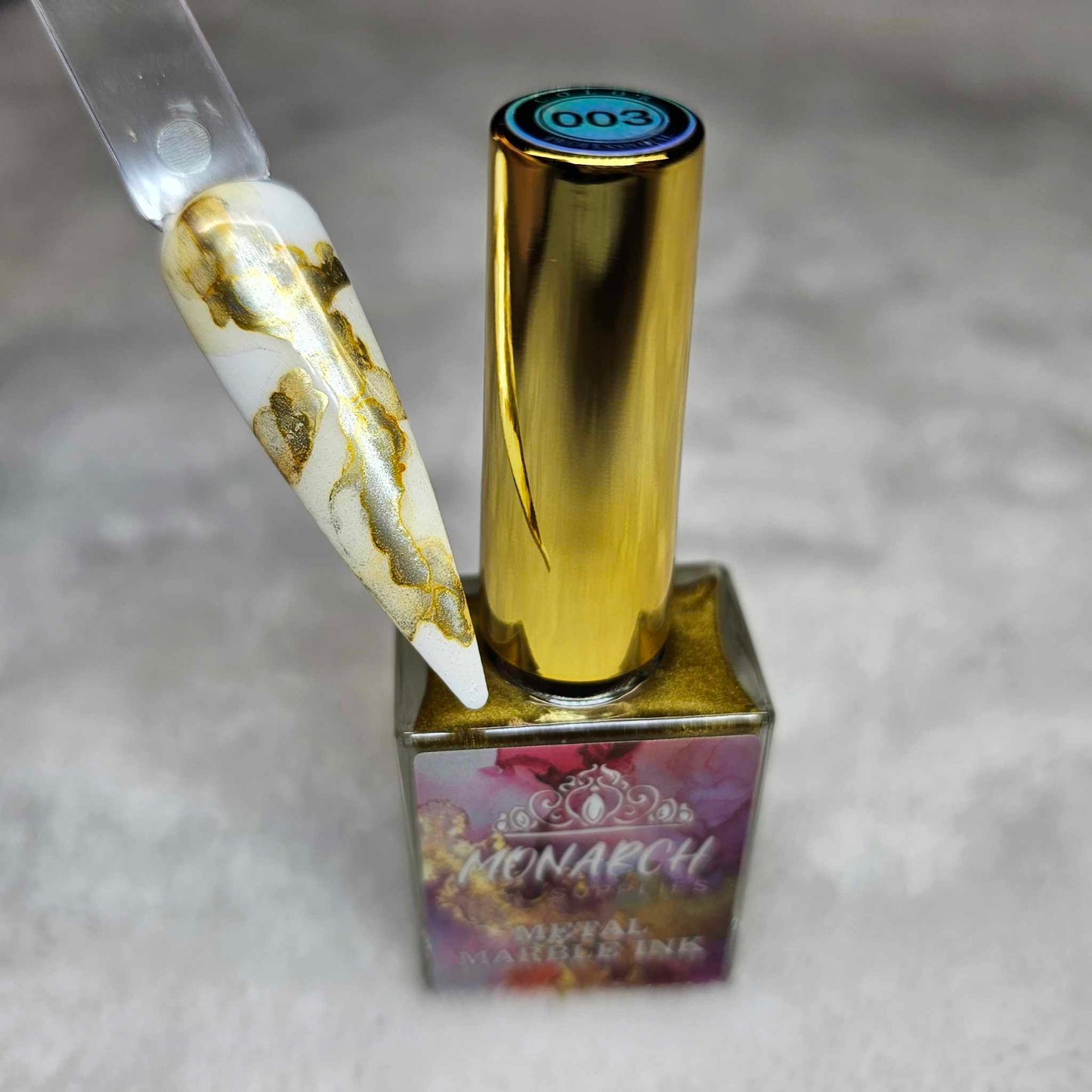Metal Marble Inks