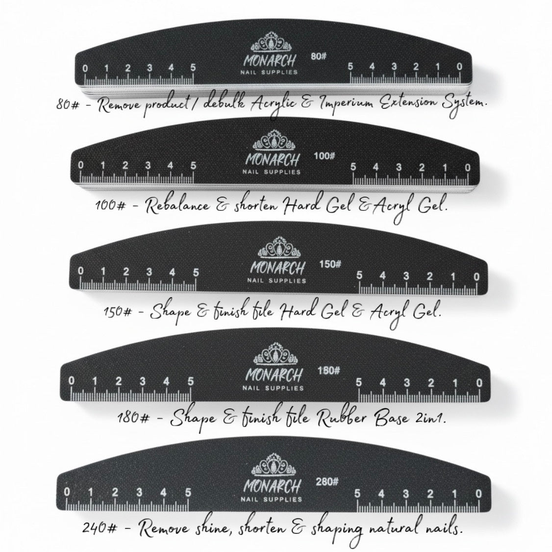 Premium Half-Moon Hand File