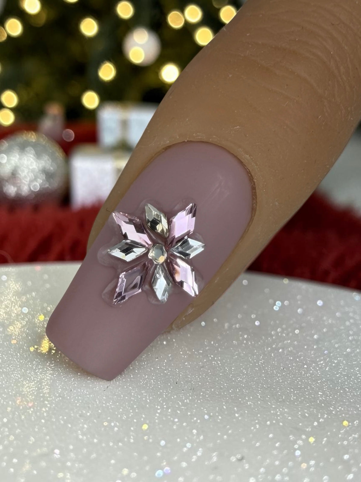 Rhinestone Clusters - Christmas (Box of 10)