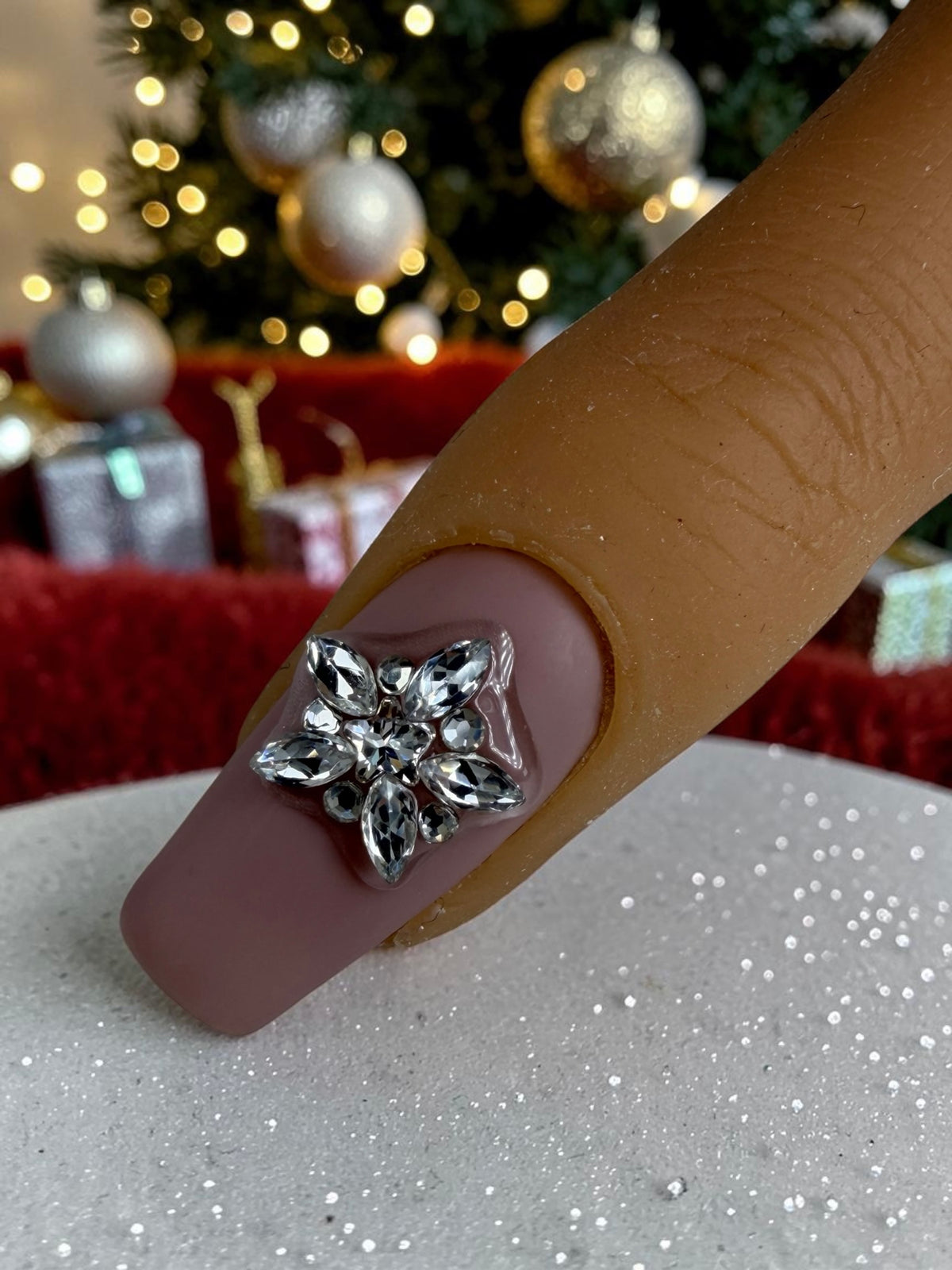 Rhinestone Clusters - Christmas (Box of 10)