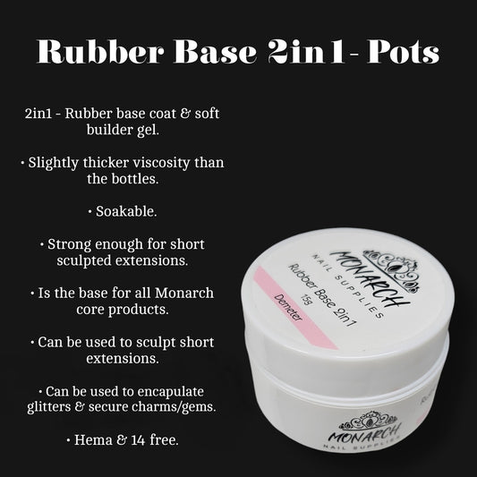 Rubber Base 2in1 - Pot
